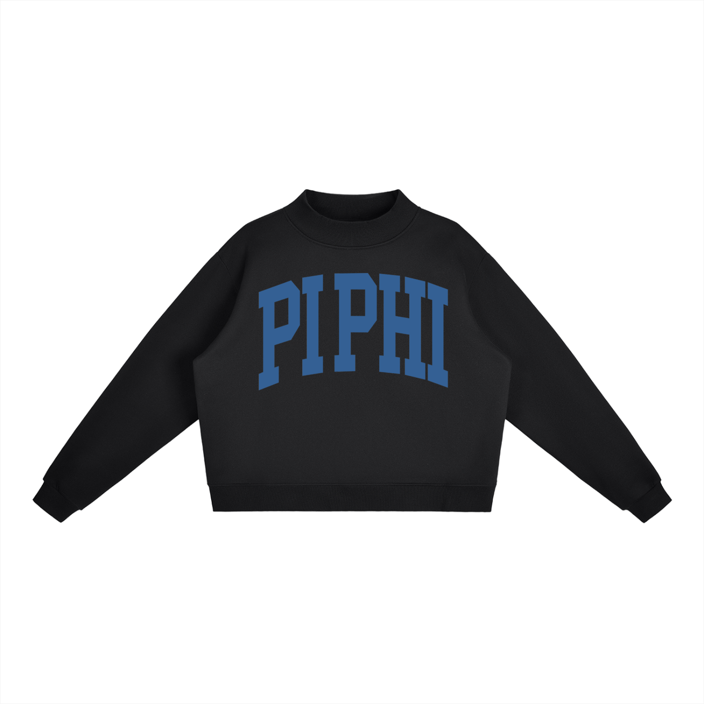Pi Beta Phi Big Mock Neck Sweatshirt - Ivy Society