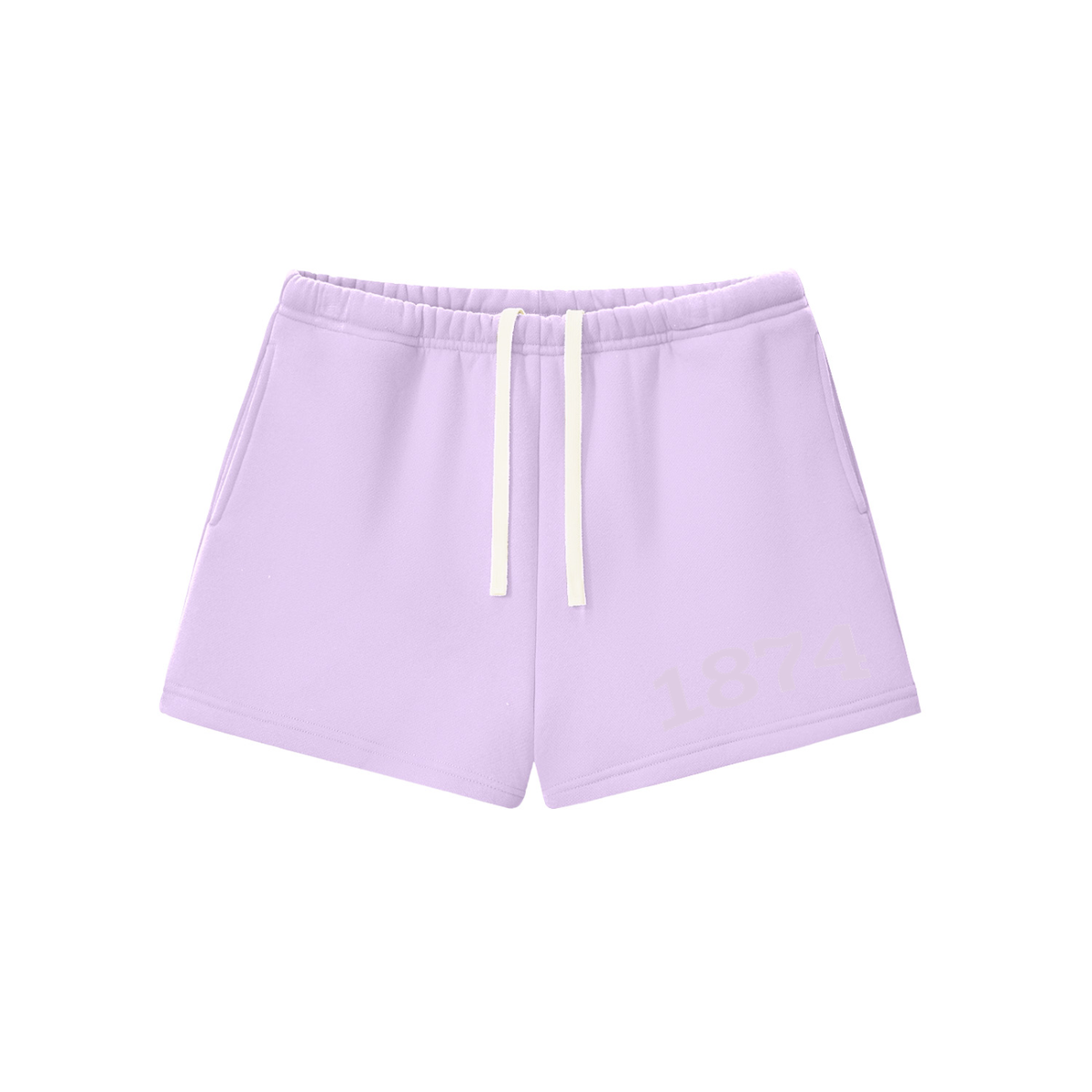 Sigma Kappa Purple Fleece Drawstring Shorts