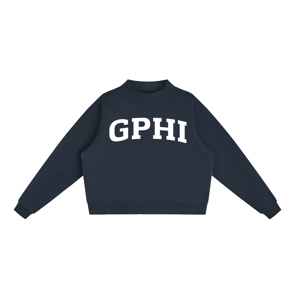 Gamma Phi Beta Mock Neck Sweatshirt