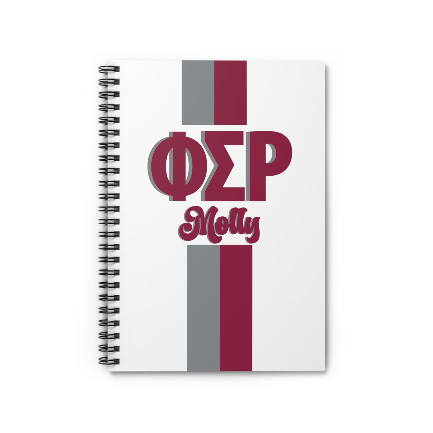 Phi Sigma Rho Personalized Notebook