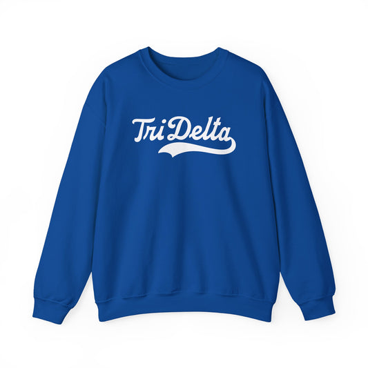 Tri Delta Baseball Sweatshirt - Ivy Society