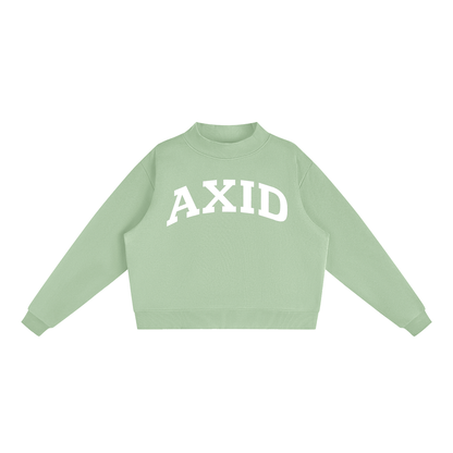 Alpha Xi Delta Mock Neck Sweatshirt