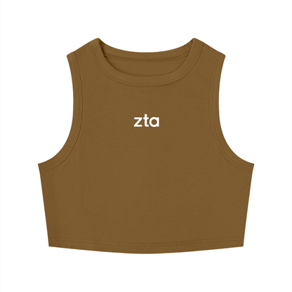 Zeta Tau Alpha Athletic Cropped Tank