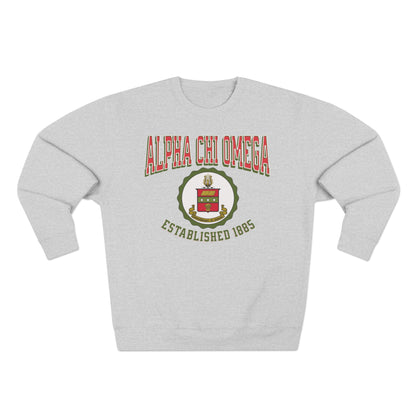 Alpha Chi Omega Crest Sweatshirt