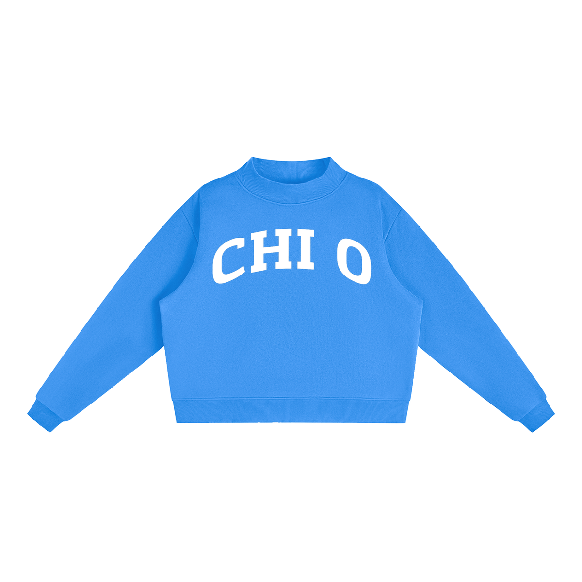Chi Omega Mock Neck Sweatshirts