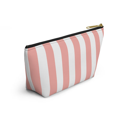 Gamma Phi Beta Personalized Stripe Makeup Bag - Ivy Society
