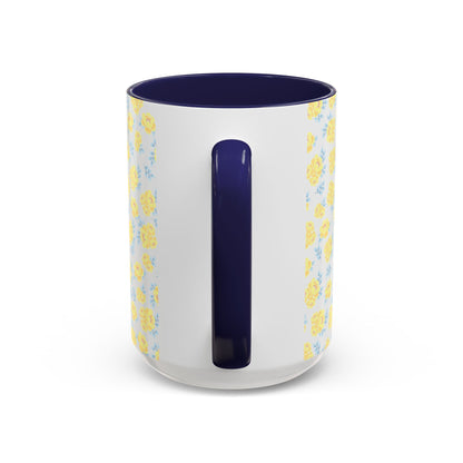 Alpha Xi Delta Personalized Flower Mug - Ivy Society
