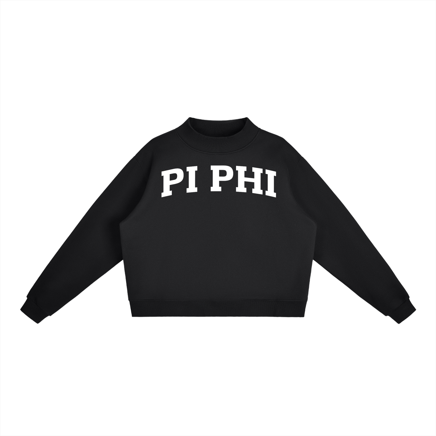 Pi Beta Phi Mock Neck Sweatshirt - Ivy Society