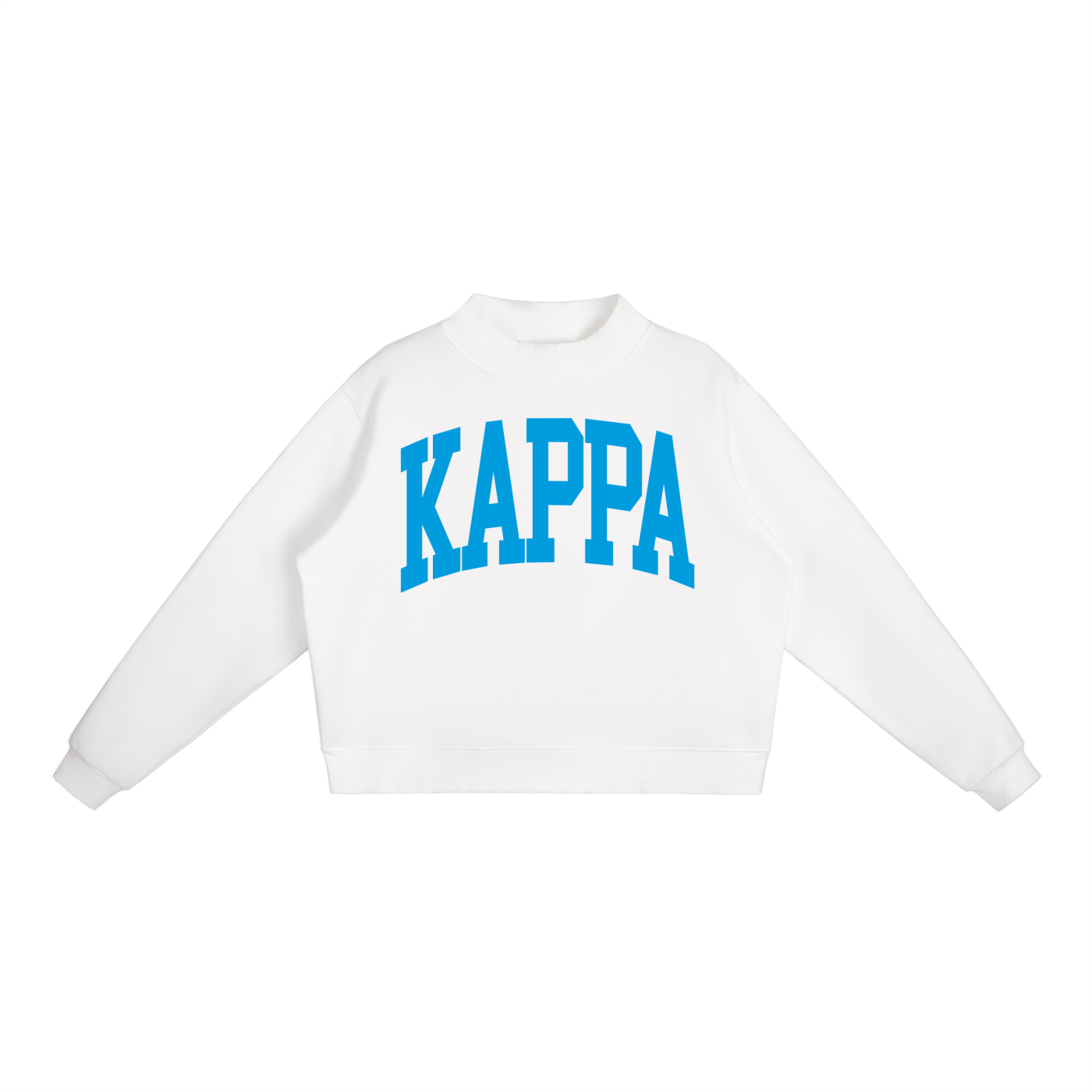 Kappa Kappa Gamma Big Mock Neck Sweatshirt - Ivy Society