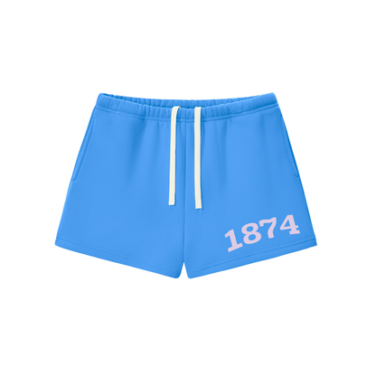 Sigma Kappa Purple Fleece Drawstring Shorts