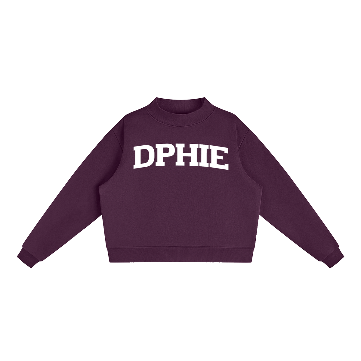Delta Phi Epsilon Mock Neck Sweatshirt