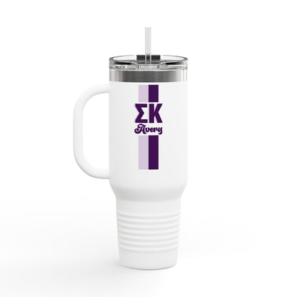 Sigma Kappa Personalized 40oz Tumbler