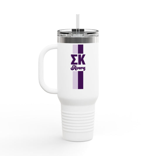 Sigma Kappa Personalized 40oz Tumbler