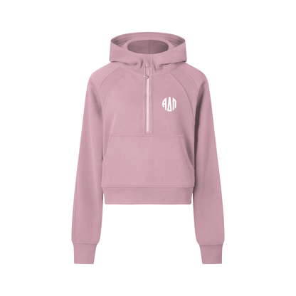 Alpha Delta Pi Half Zip Hoodie - Ivy Society