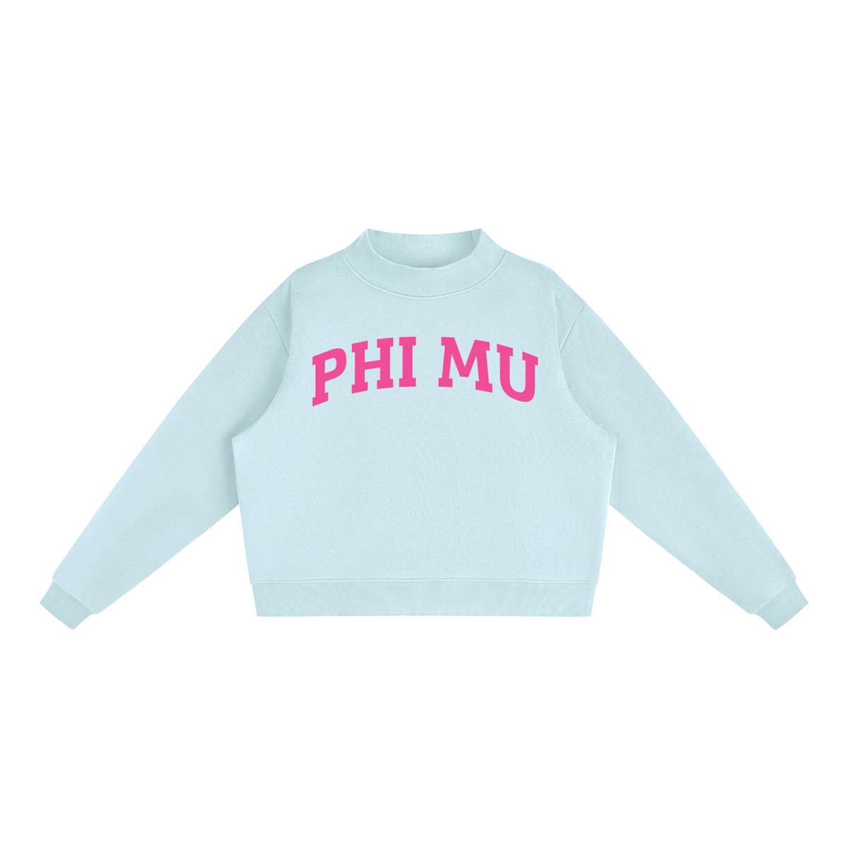 Phi Mu Mock Neck