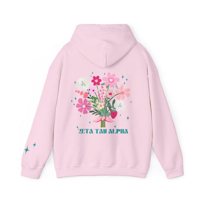 Zeta Tau Alpha Bouquet Hoodie - Ivy Society
