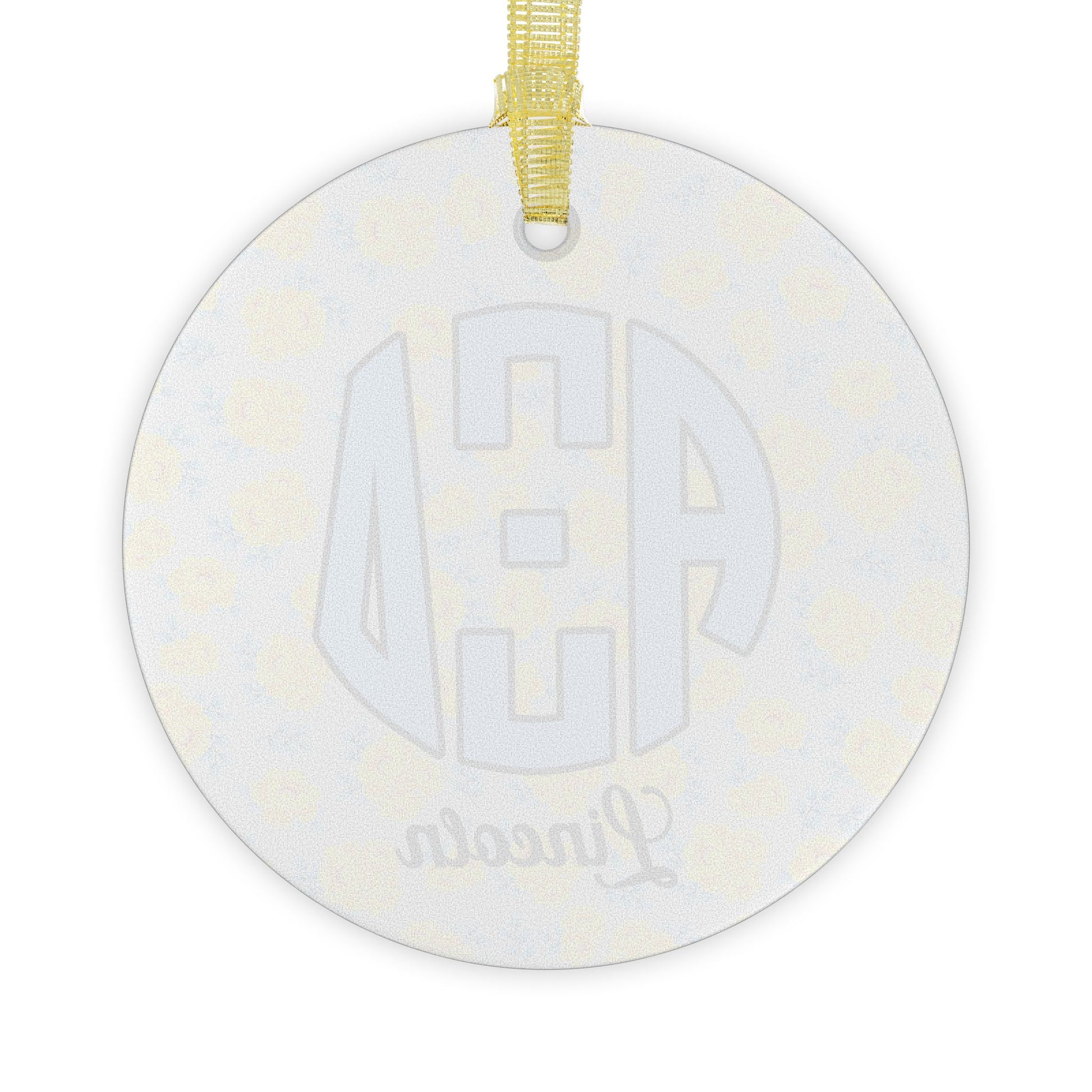 Alpha Xi Delta Personalized Flower Ornament - Ivy Society