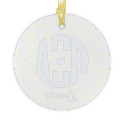 Alpha Xi Delta Personalized Flower Ornament - Ivy Society