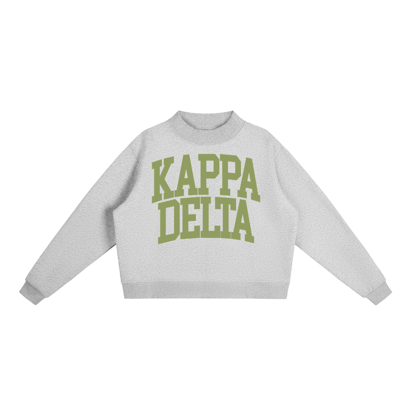 Kappa Delta Big Mock Neck Sweatshirt - Ivy Society