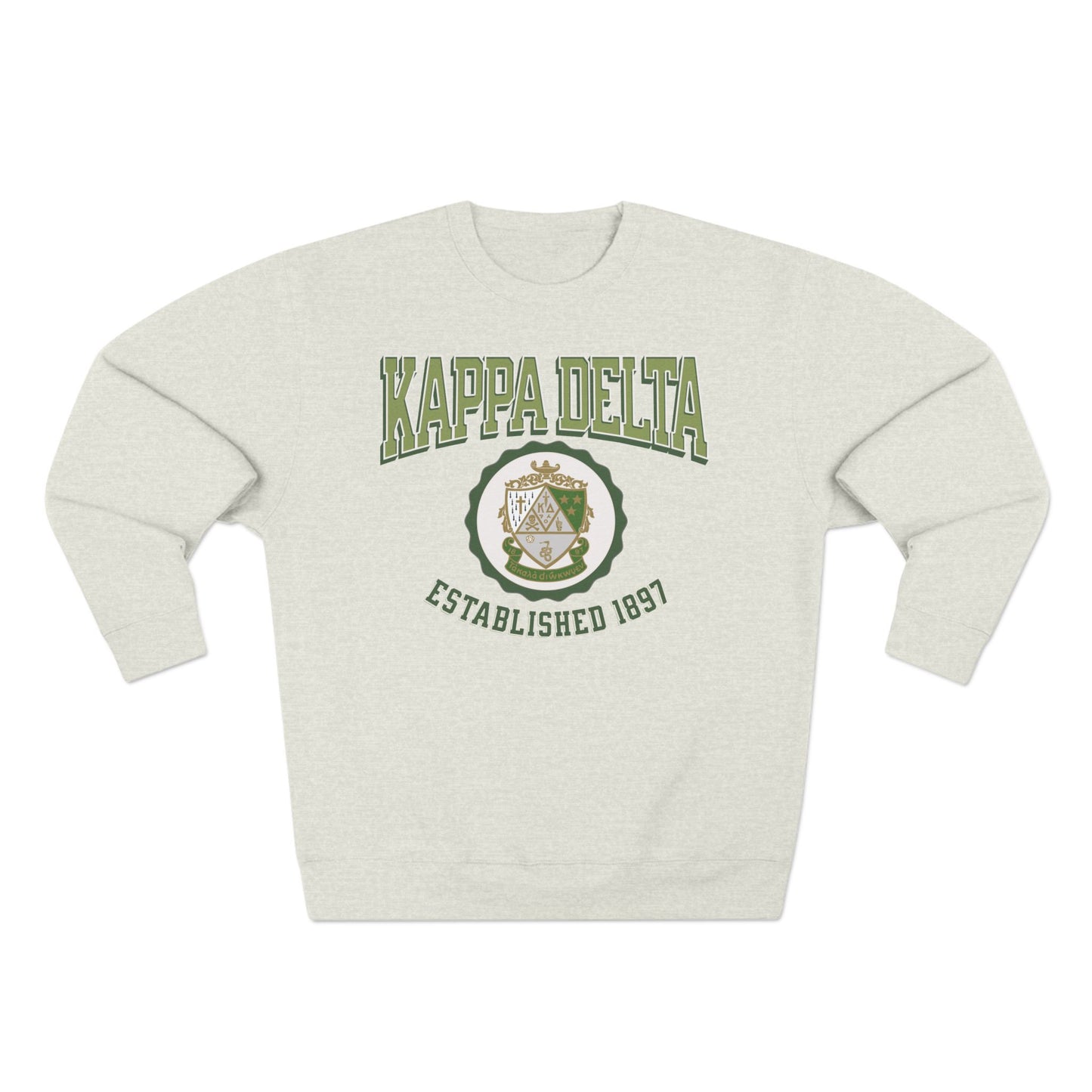 Kappa Delta Crest Sweatshirt - Ivy Society