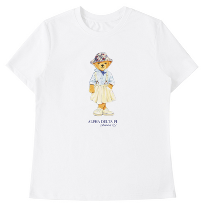 Alpha Delta Pi Bear T Shirt