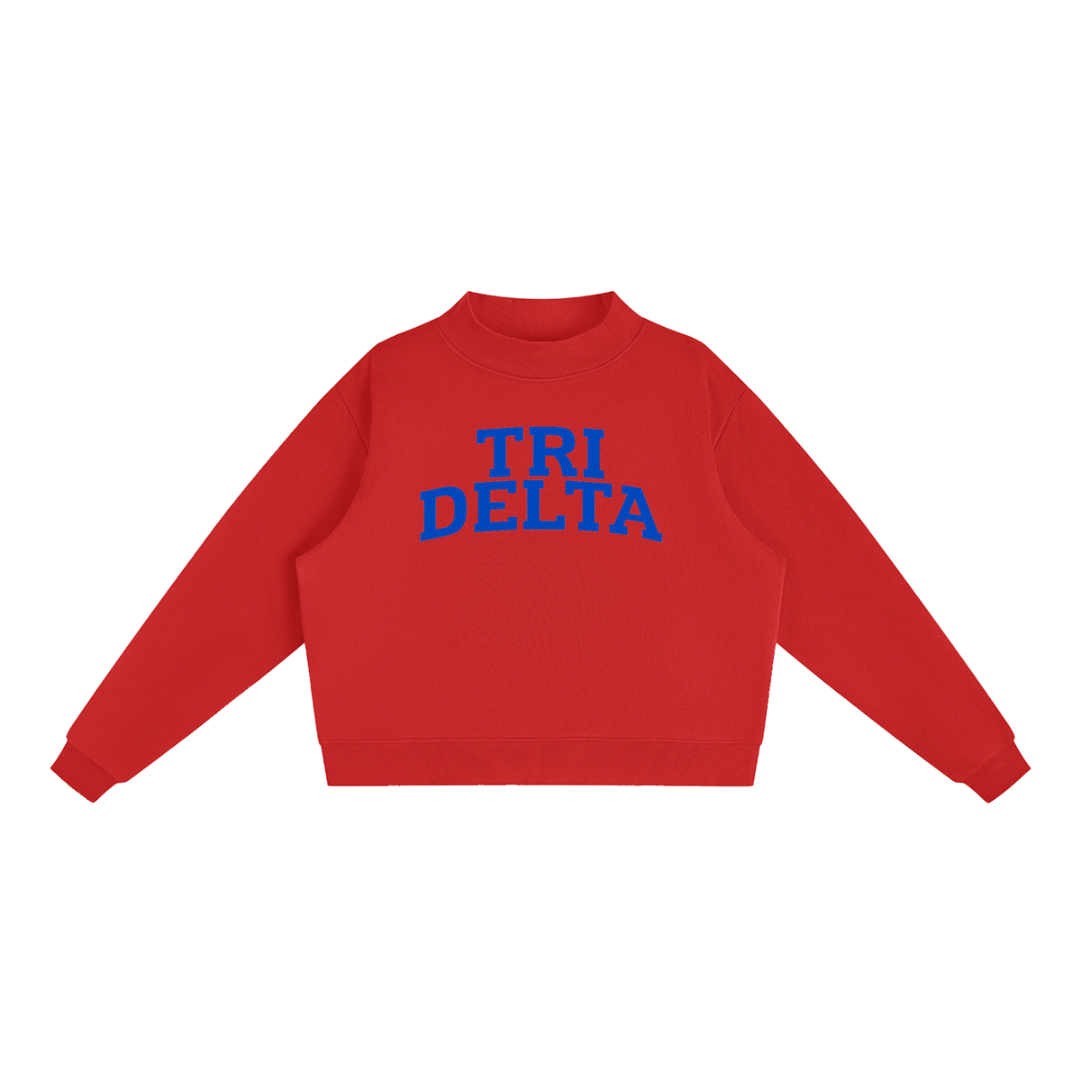 Tri Delta Mock Neck