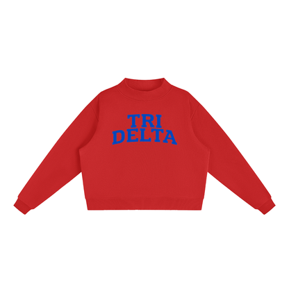 Tri Delta Mock Neck