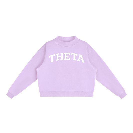 Kappa Alpha Theta Mock Neck Sweatshirt