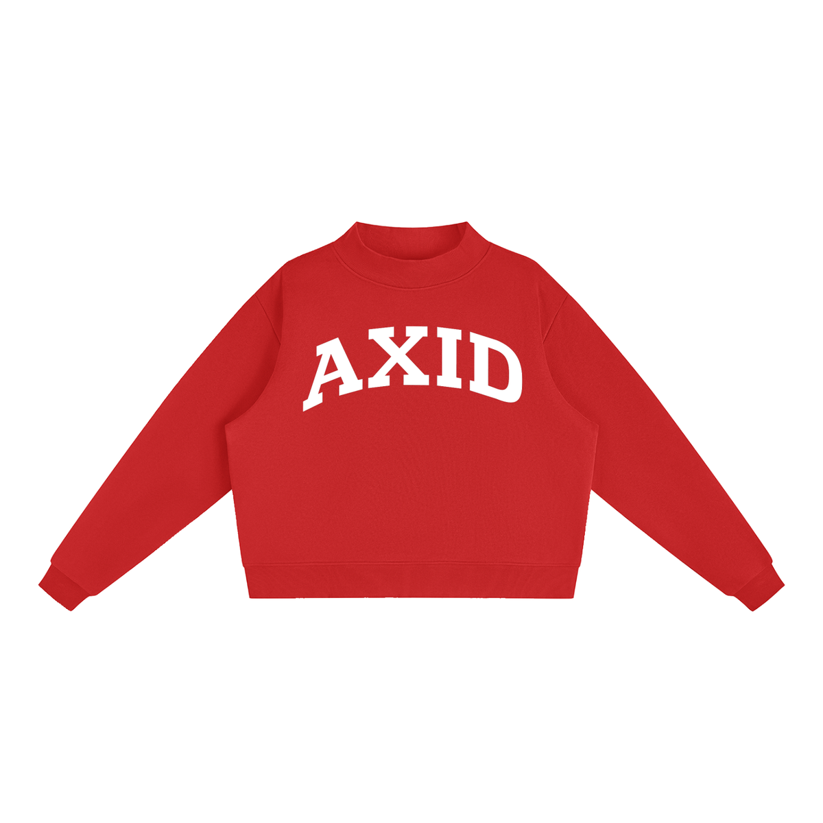Alpha Xi Delta Mock Neck Sweatshirt