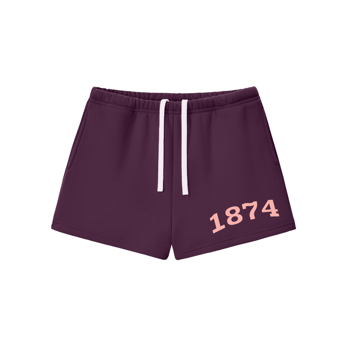 Gamma Phi Beta Blush Fleece Drawstring Shorts