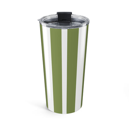 Kappa Delta Personalized Stripe Tumbler - Ivy Society