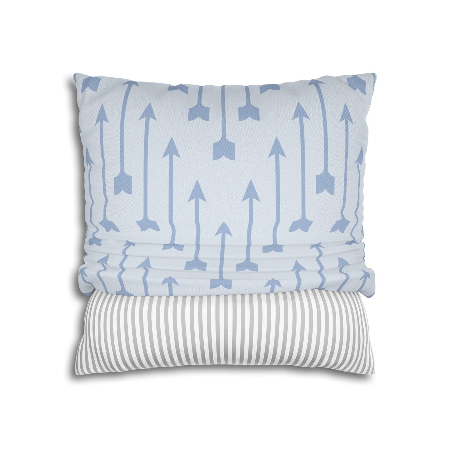 Pi Beta Phi Personalized Arrow Throw Pillow Cover - Ivy Society