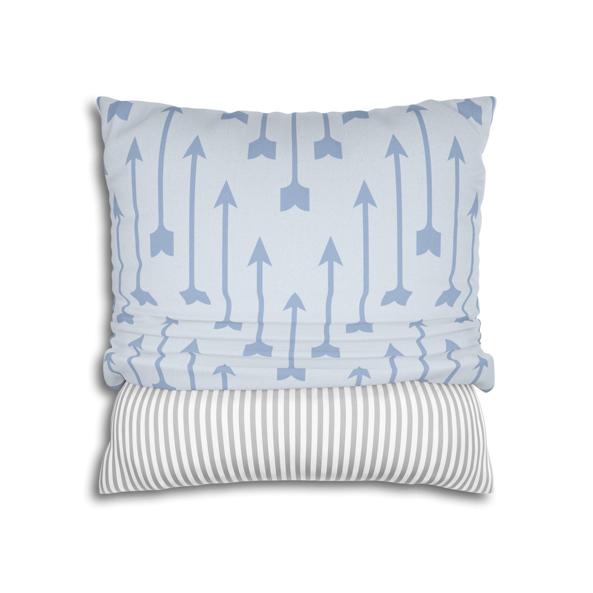 Pi Beta Phi Personalized Arrow Throw Pillow Cover - Ivy Society