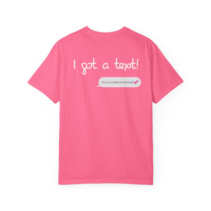 Big Little Reveal "I Got a Text" Island T Shirt - Ivy Society