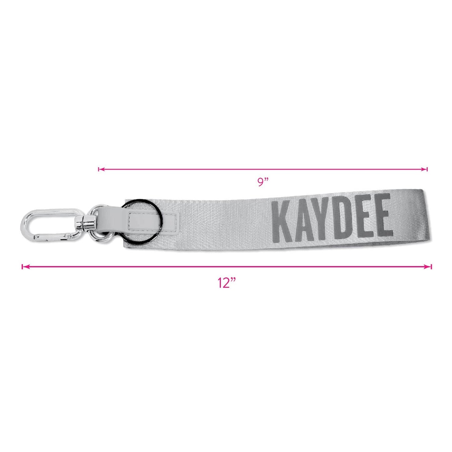 Sigma Kappa Keychain Wristlet