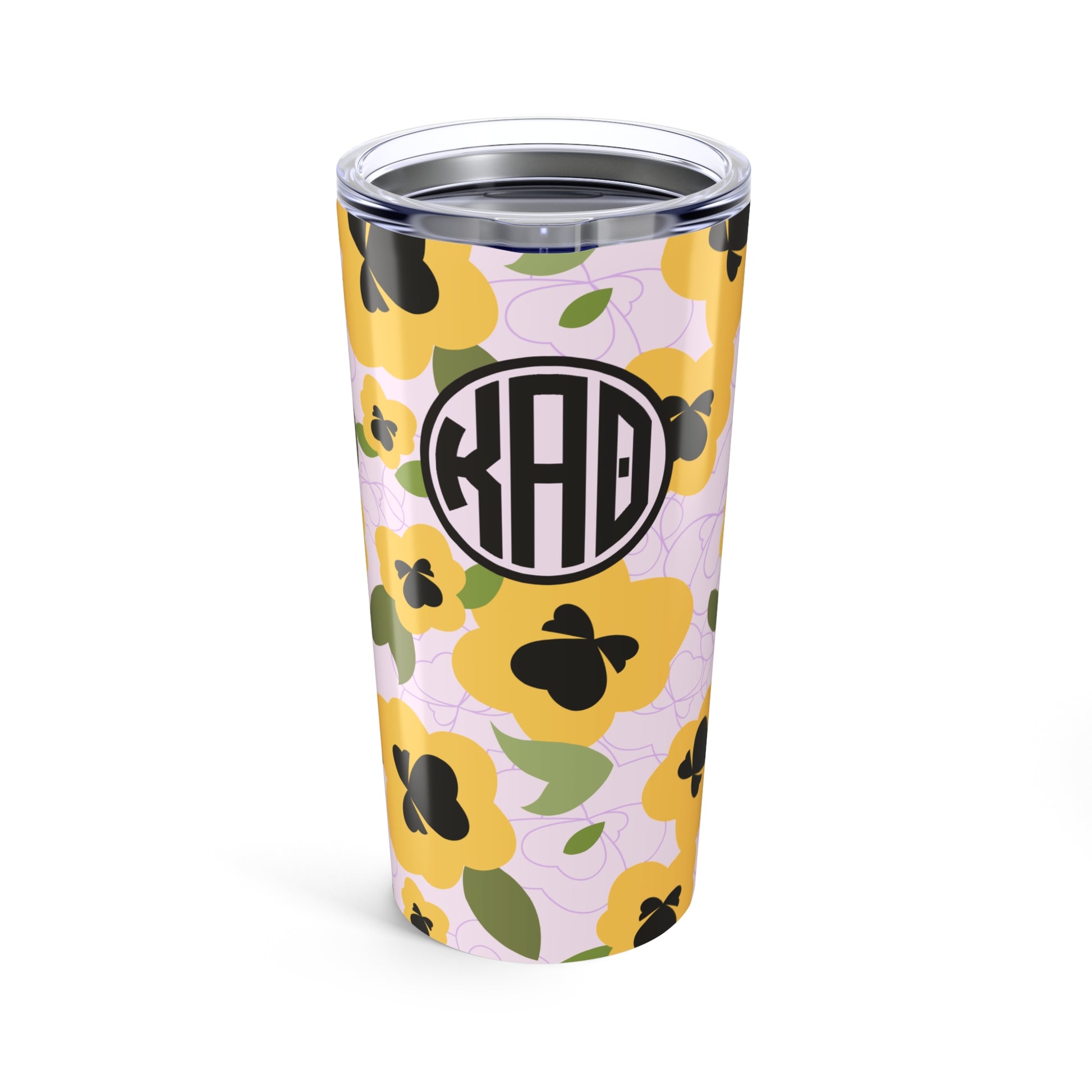 Kappa Alpha Theta Floral Tumbler - Ivy Society