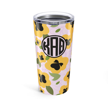 Kappa Alpha Theta Floral Tumbler - Ivy Society