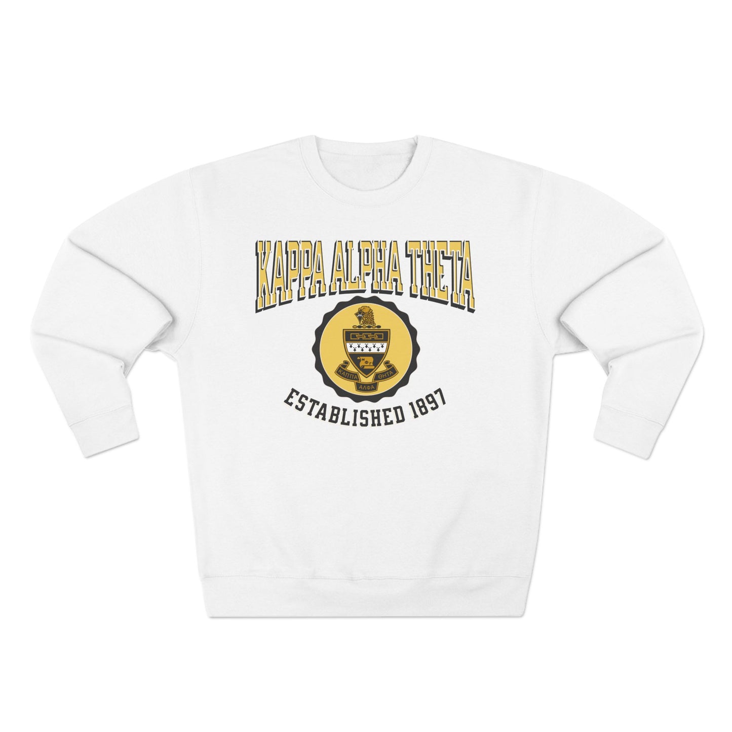 Kappa Alpha Theta Crest Sweatshirt - Ivy Society