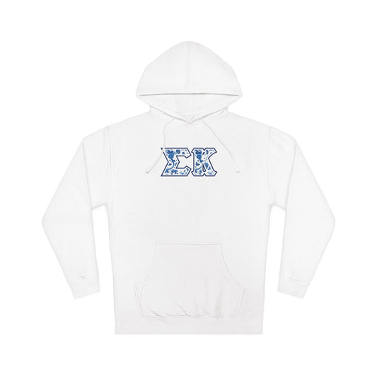 Sigma Kappa Blue Willow Hoodie - Ivy Society