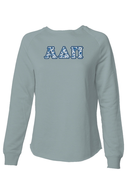 Alpha Delta Pi Blue Willow Sweatshirt