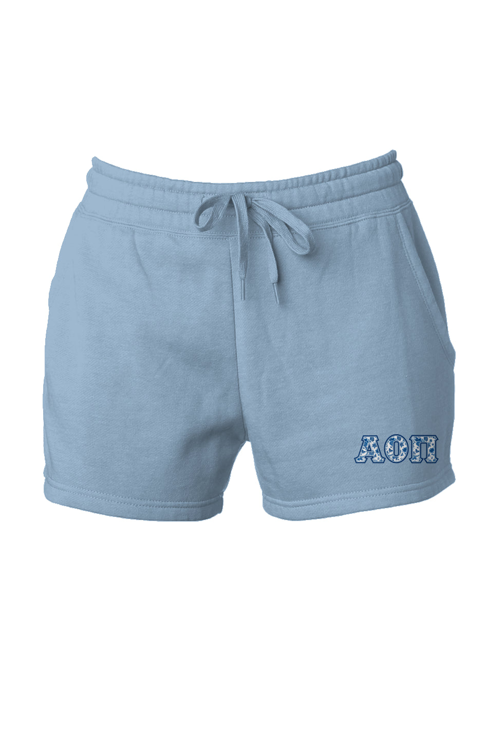 Alpha Omicron Pi Blue Willow Shorts