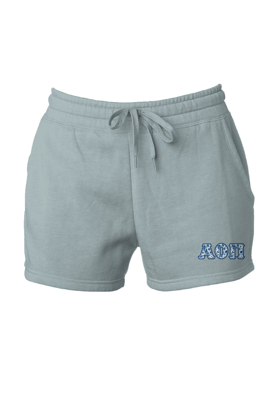 Alpha Omicron Pi Blue Willow Shorts
