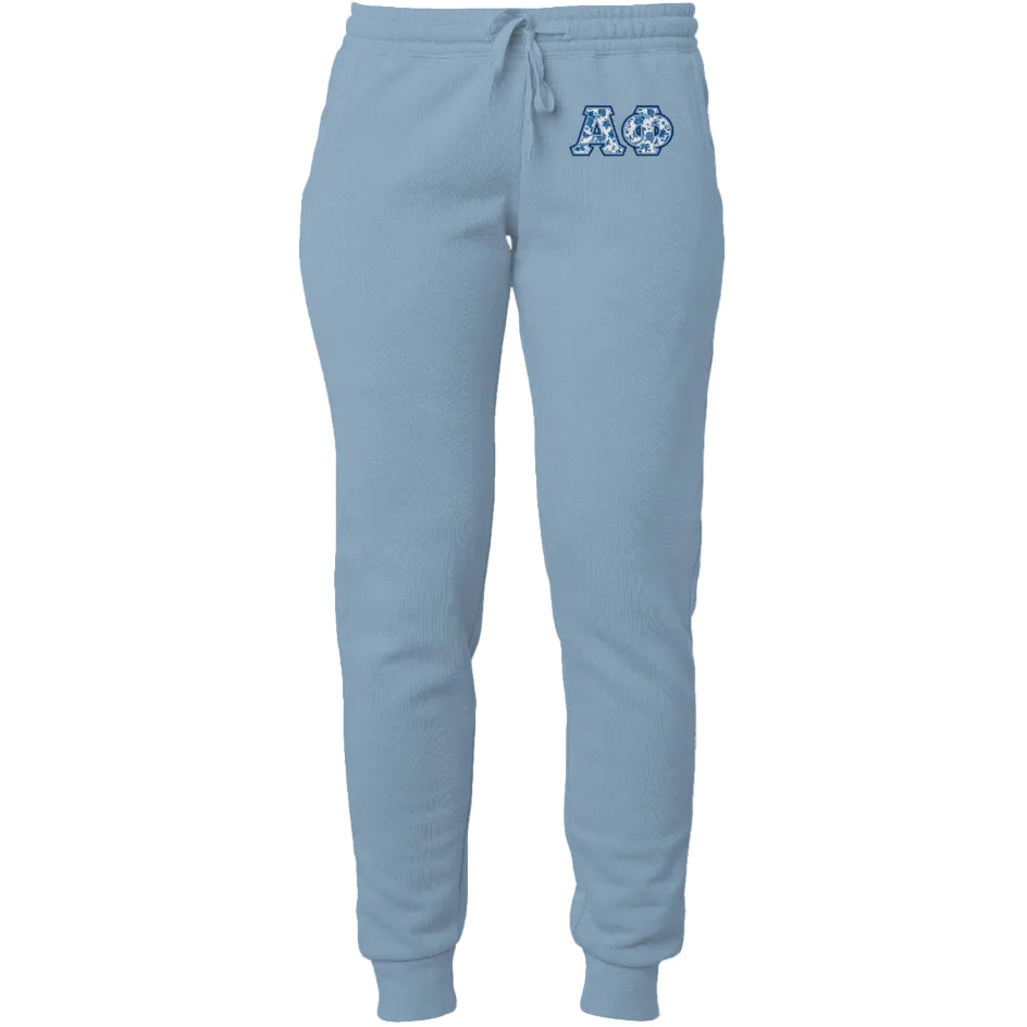 Alpha Phi Blue Willow Sweatpants