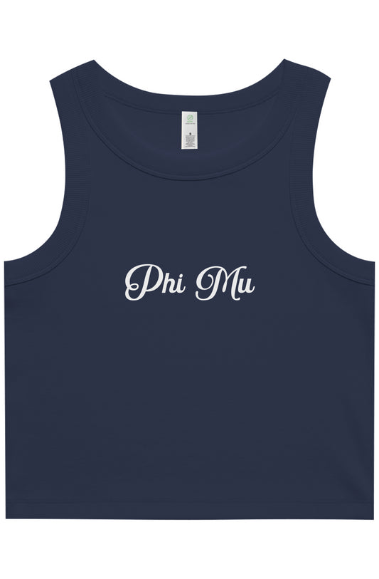 Phi Mu Fancy Tank Top