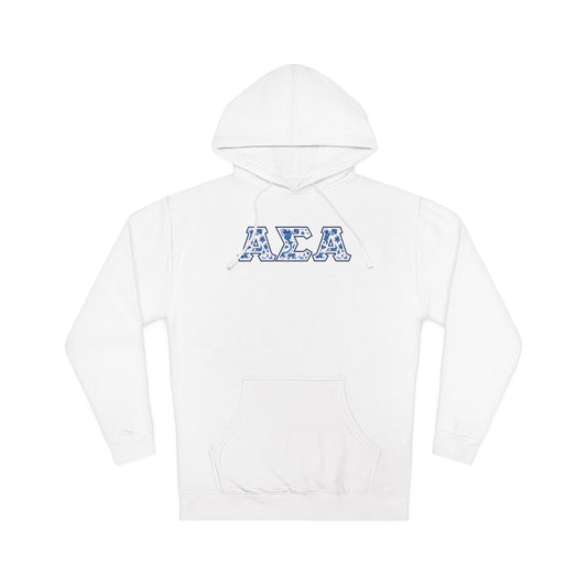Alpha Sigma Alpha Blue Willow Hoodie - Ivy Society