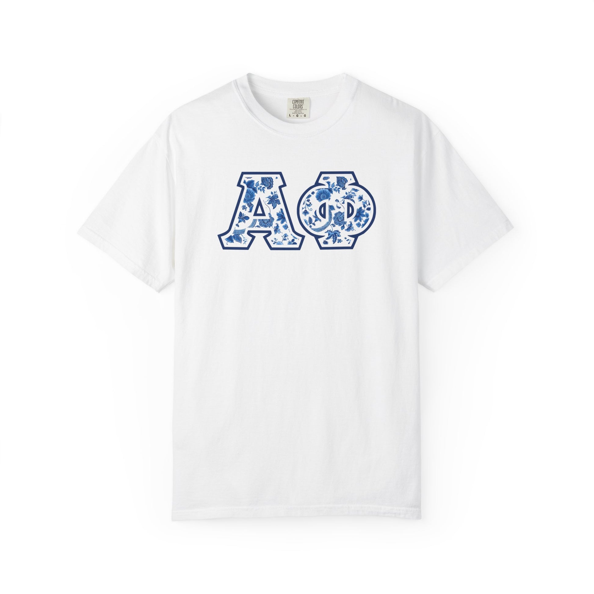 Alpha Phi Blue Willow T Shirt - Ivy Society