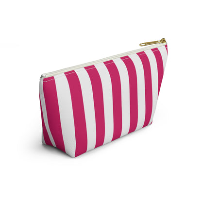 Phi Mu Personalized Stripe Makeup Bag - Ivy Society
