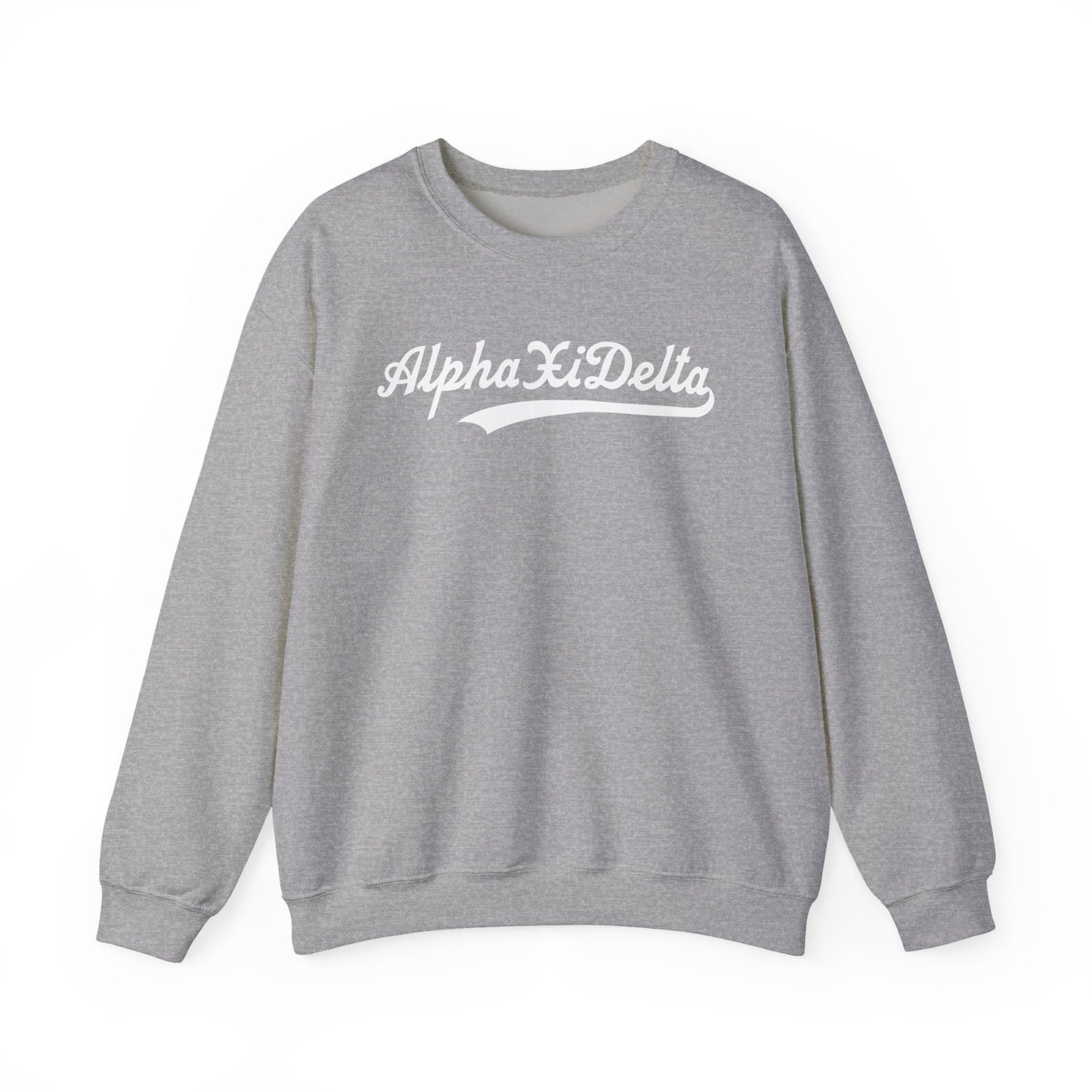 Alpha Xi Delta Baseball Sweatshirt - Ivy Society