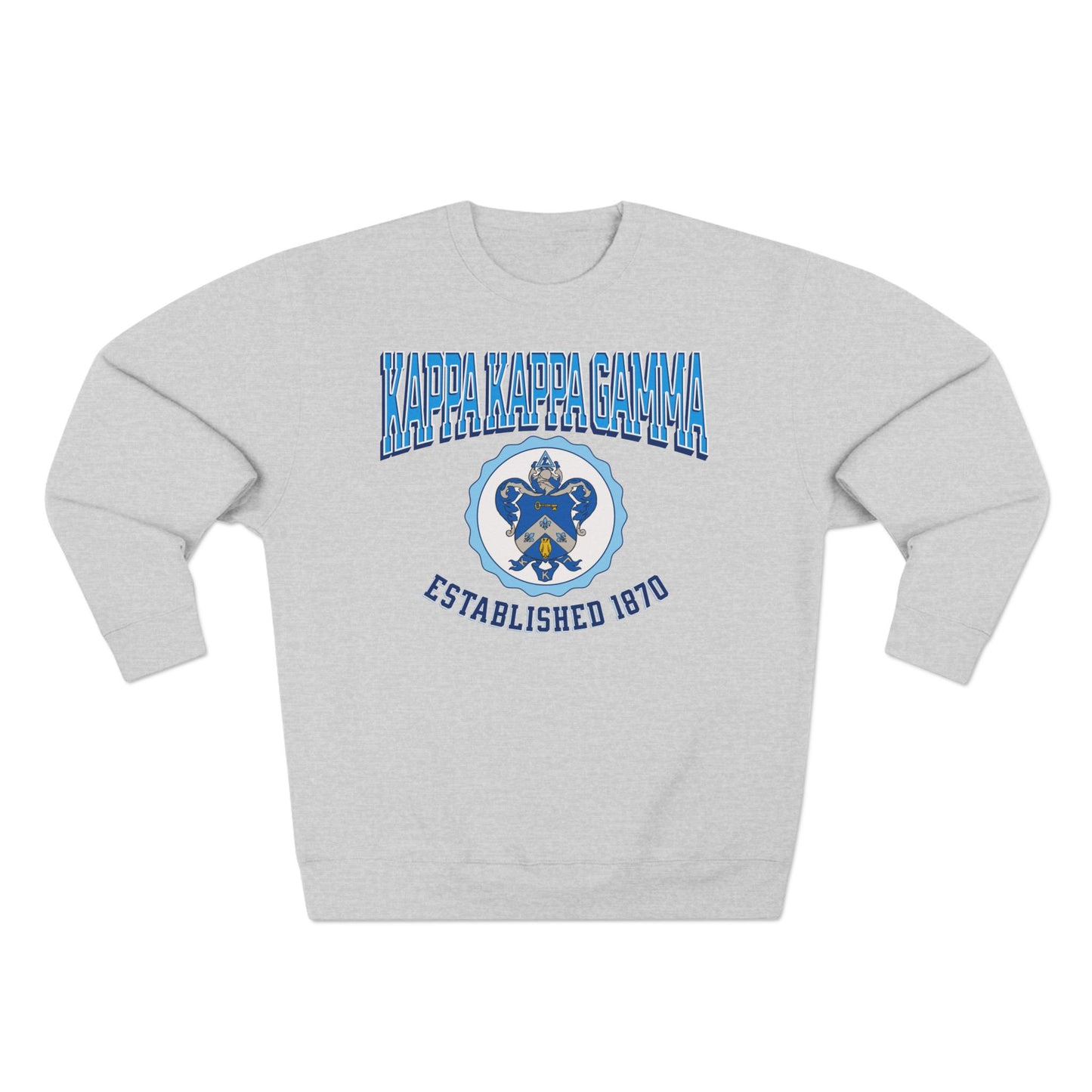 Kappa Kappa Gamma Crest Sweatshirt - Ivy Society