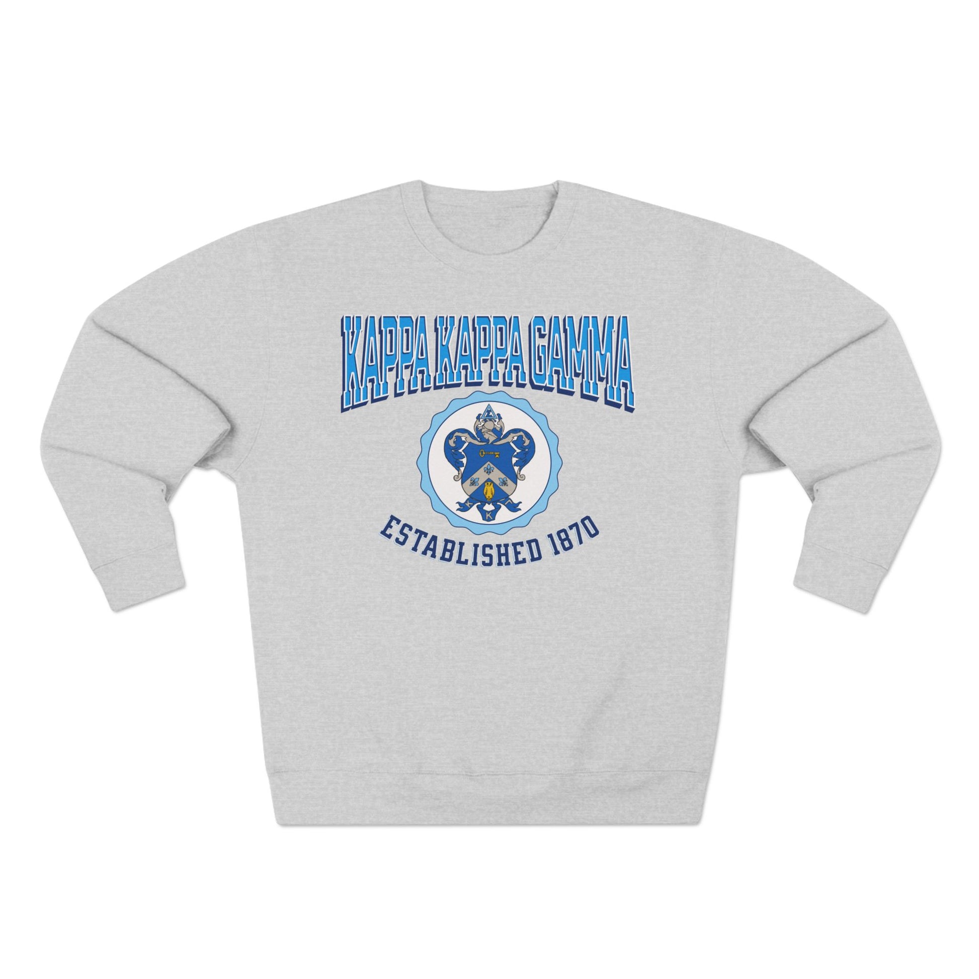 Kappa Kappa Gamma Crest Sweatshirt - Ivy Society